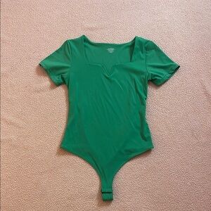 Green Short Sleeve Bodysuit